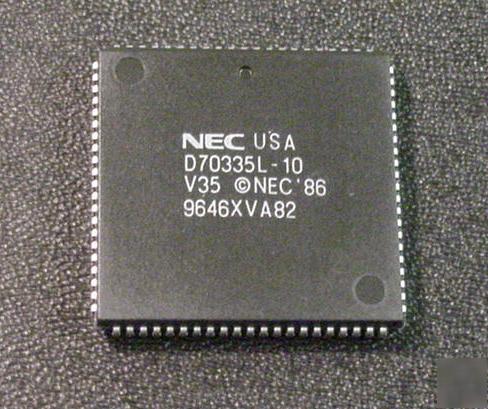 V35+ V35 plus nec microcontroller rare, lot of 5, pics