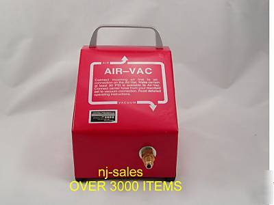 Air vacuum pump great for a/c work (central pneumatic)