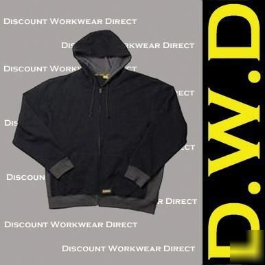 Dewalt grey/black hooded sweater - xxl /2XL