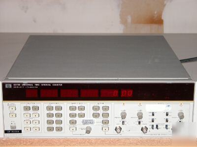 Hp agilent 5370B 100MHZ universal time interval counte