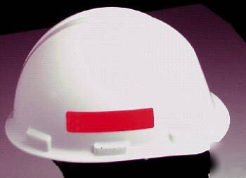 New (16) hard hat reflective strips wht / north safety