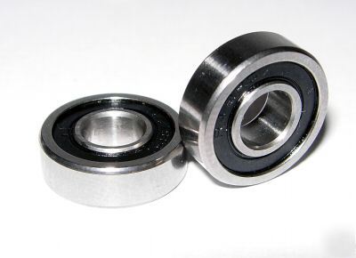 New (40) R4-2RS, R4-rs, R4RS ball bearings, 1/4