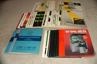 Various jones & lamson comparator catalogs