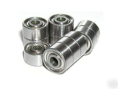 10 sealed bearing 6X16X5 ball bearings steel 6X16 mm
