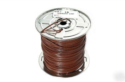 18/7 thermostat wire ul rated 250 foot roll hvac