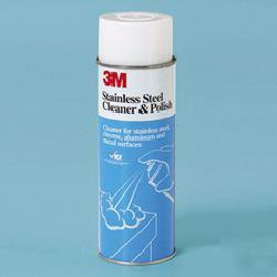 3M stainless steel cleaner & polish - 21OZ - 12/case