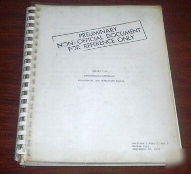 Allen bradley 7100 cnc pi programing & operating manual
