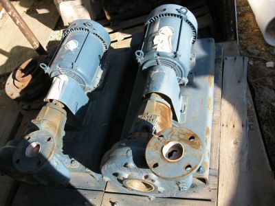 Aurora pump unit with 7.5 hp motor - 3 ph - 1760 rpm