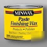 Lot of 4 cans of minwax paste finishing wax - 1 lb cans