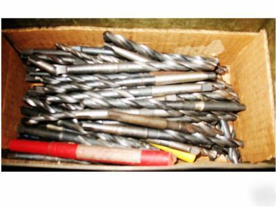 Lot of 91 assorted tapered twist drills. load up now 