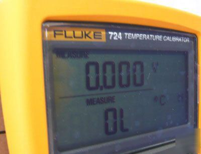 New fluke 724 temperature calibrator new in box