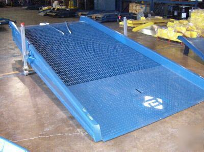 Steel yard ramp, mini ramp 20 k lb 15' long x 84