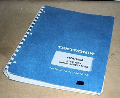 Tektronix 147A / 149A ops. & service manual ( tek )