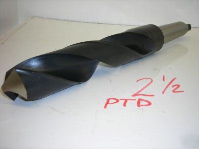  ptd taper shank drill 2 1/2'' diameter 5 mt shank