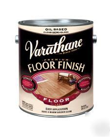 1 gallon of varathane premium floor finish - satin