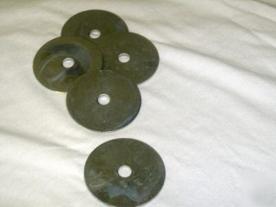  25 steel flat washers - plated