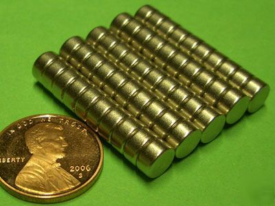 50 strong neodymium magnets 1/4