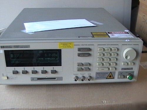 Agilent 8168F tunable laser source with options 022,503