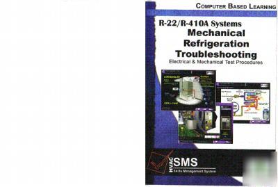 Hvac R22 R410A mechanical troubleshooting cd rom