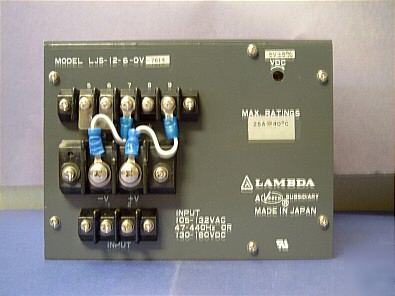 Lambda ljs-12-6-ov-7614 5VDC switching power supply