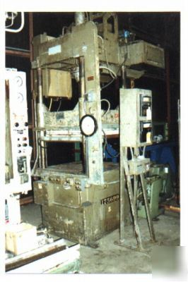New 50 ton dake #27-153 hydraulic press, 1956