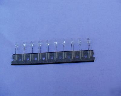 New white led's light emitting diodes set of ten piece