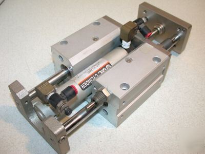 Smc air guided slide & cylinder 4