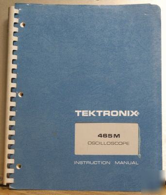 Tek tektronix 465M original service / operating manual