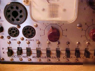 Television tube tester vintage