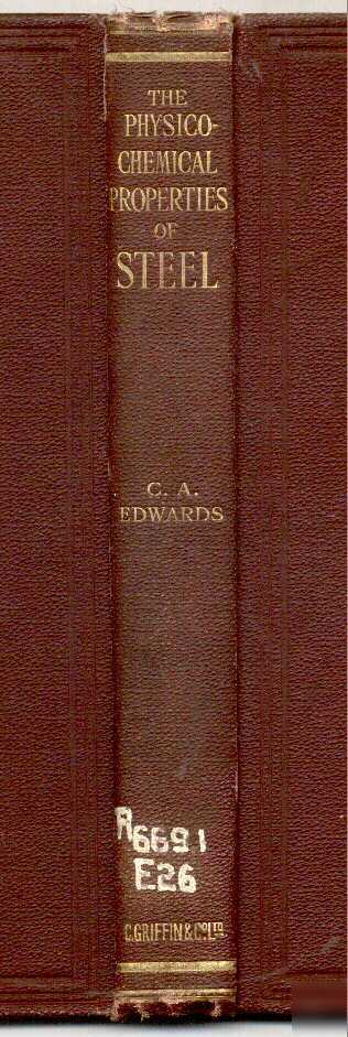 1920 psysico chemical properties steel engineering book