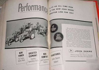 1957 implement & tractor i&t product guide john deere