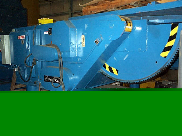50000LB welding positioner, aronson GE500 var