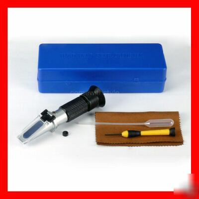 Brix refractometer atc 0-32% fruit wine + 50 pipettes
