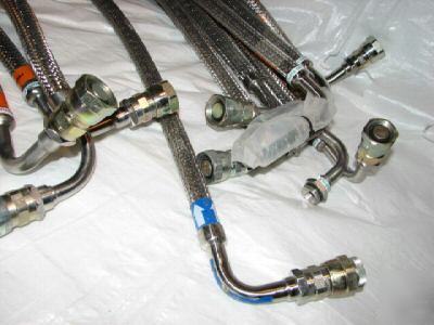 Cti cryogenics stainless steel braded cryo-hoses 2'10