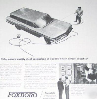 Foxboro instrumentation great lakes steel -1963 ad
