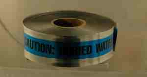 Harris aluminum foil DU06 detectable underground tape