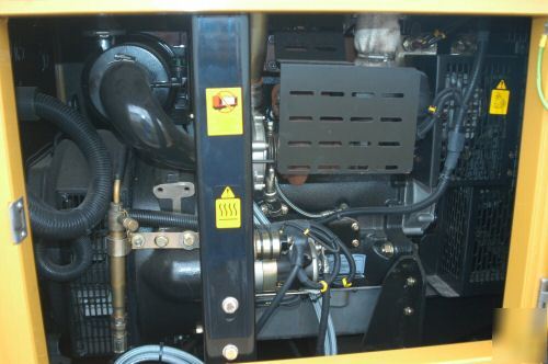 Himoinsa 30KW diesel gen, 10HRS s/n, 130 gal tank 