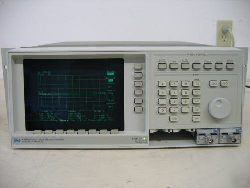 Hp 54100A oscilloscope, 1 ghz, 2 ch.