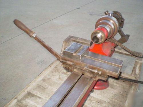 Lathe s a potter no 5 bench lathe cross slide 4C us