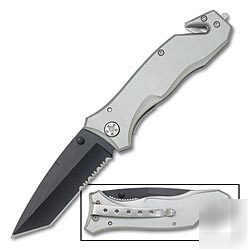 Military tactical swat tanto survival rescue emt knife