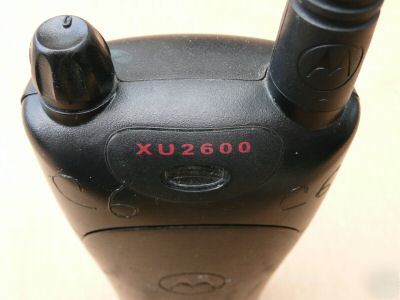 Motorola XU2600 hvy-duty xtn uhf 2 watt two way radio