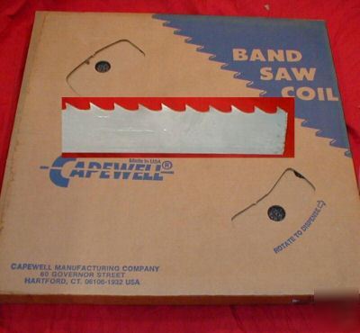 New 250 foot capewell bi-metal band saw blade material 