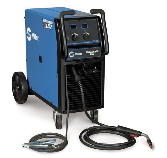 New millermatic 252 mig welder complete pkg. 907321