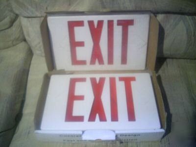 New one or two sided emergency exit led light