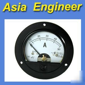 New round analog amp panel meter ac 50A