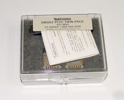 New tektronix tek SMQ52 smd / 52 pin plcc test adaptor 