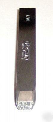 Steel stamp marking leather punch 