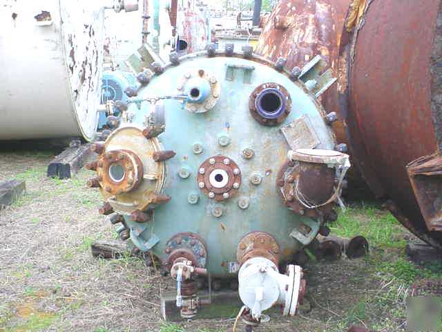 300 gal glass lined dietrich reactor tank 