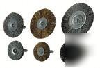 6 pc. wire wheels and cup brush set