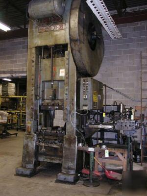 Bliss 250 ton straight side single crank punch press